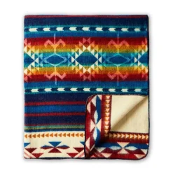 ECUADANE Mountain Plaid, Cotacachi Water New