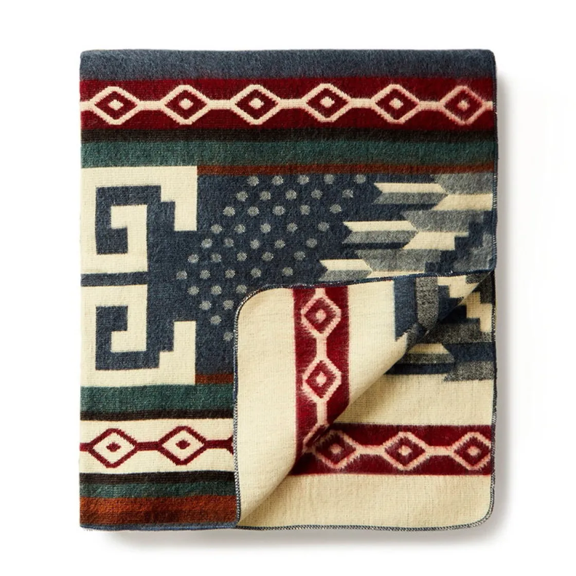 ECUADANE Mountain Plaid, Sumaco Wave