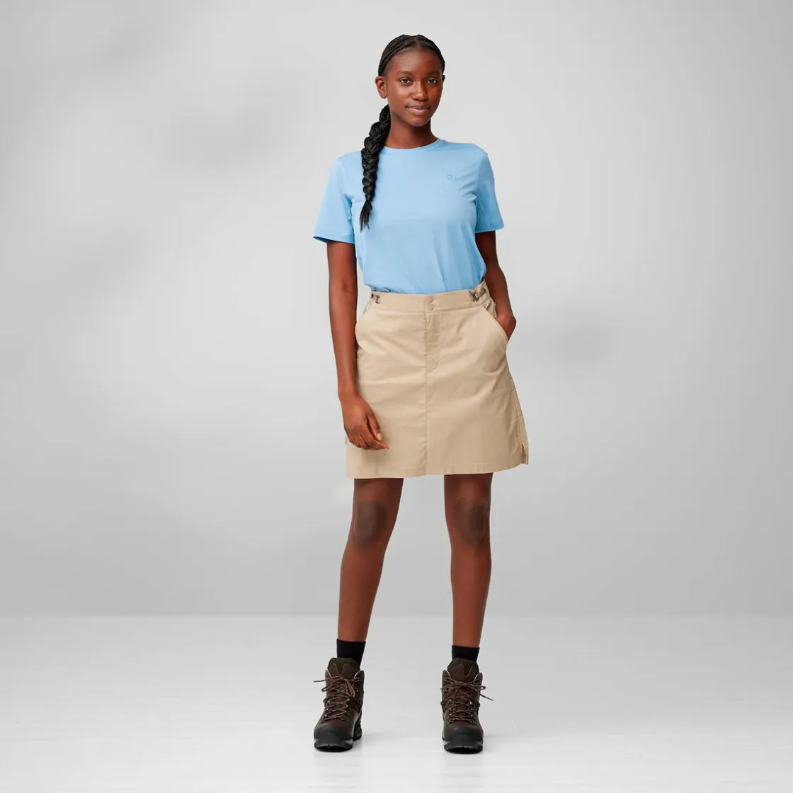 FJÄLLRÄVEN Fjällräven Abisko Hike Skort, dame