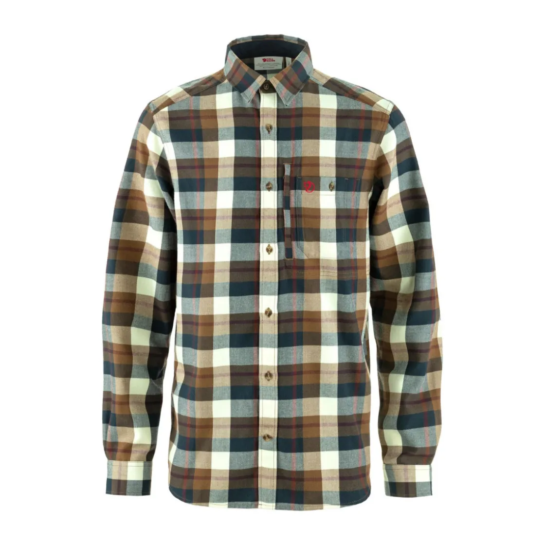 FJÄLLRÄVEN Fjällräven Fjällglim Skjorte, herre (Wood Brown) Outlet