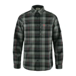 FJÄLLRÄVEN Fjällräven Fjällglim Skjorte, herre (Black Grey) New