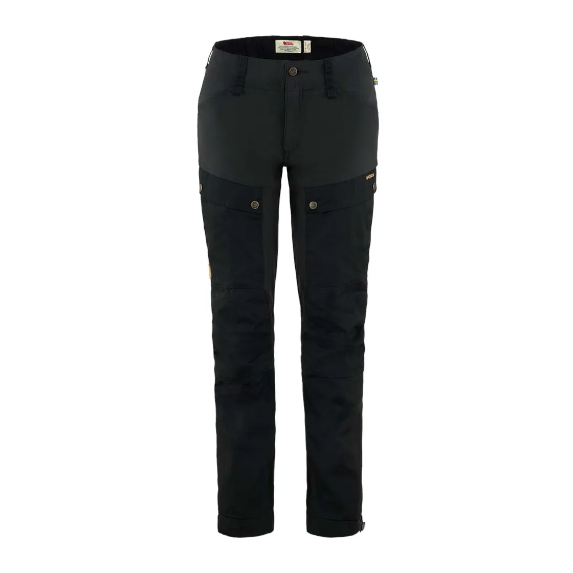 FJÄLLRÄVEN Fjällräven Keb Bukser Curved, dame (Black) Discount