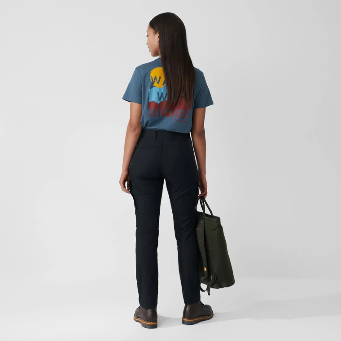 FJÄLLRÄVEN Fjällräven Stina bukser, dame (Dark Olive) Discount