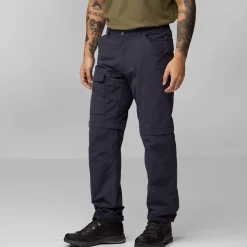 FJÄLLRÄVEN Fjällräven Travellers MT Zip-Off Bukser, herre (Dark Navy) Best