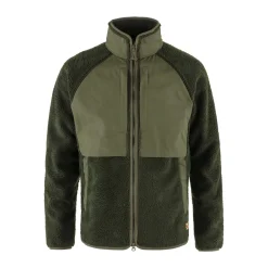 FJÄLLRÄVEN Fjällräven Vardag Pile Fleece, herre (Deep Forest / Laurel Green) Best