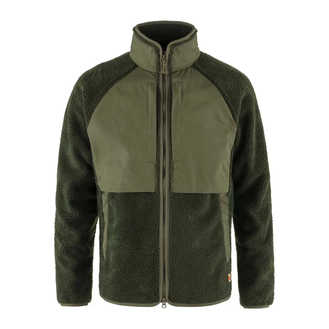 FJÄLLRÄVEN Fjällräven Vardag Pile Fleece, herre (Deep Forest / Laurel Green) Best