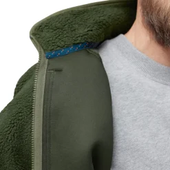 FJÄLLRÄVEN Fjällräven Vardag Pile Fleece, herre (Deep Forest / Laurel Green) Best