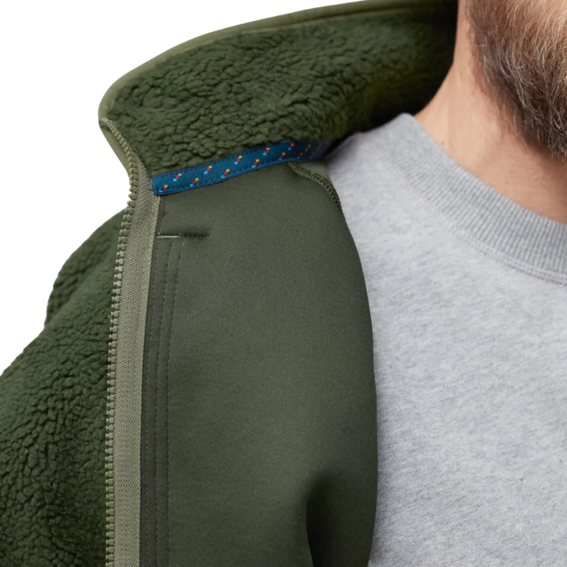 FJÄLLRÄVEN Fjällräven Vardag Pile Fleece, herre (Deep Forest / Laurel Green) Best