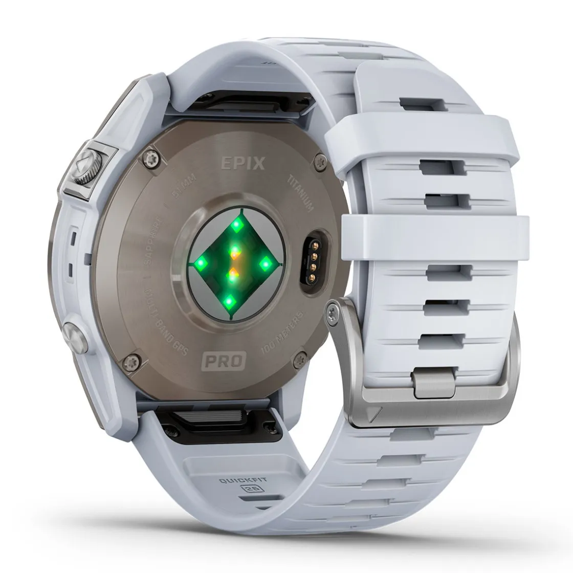GARMIN Epix 2 Pro Sapphire - Titanium, Whitestone rem, 51 mm Best