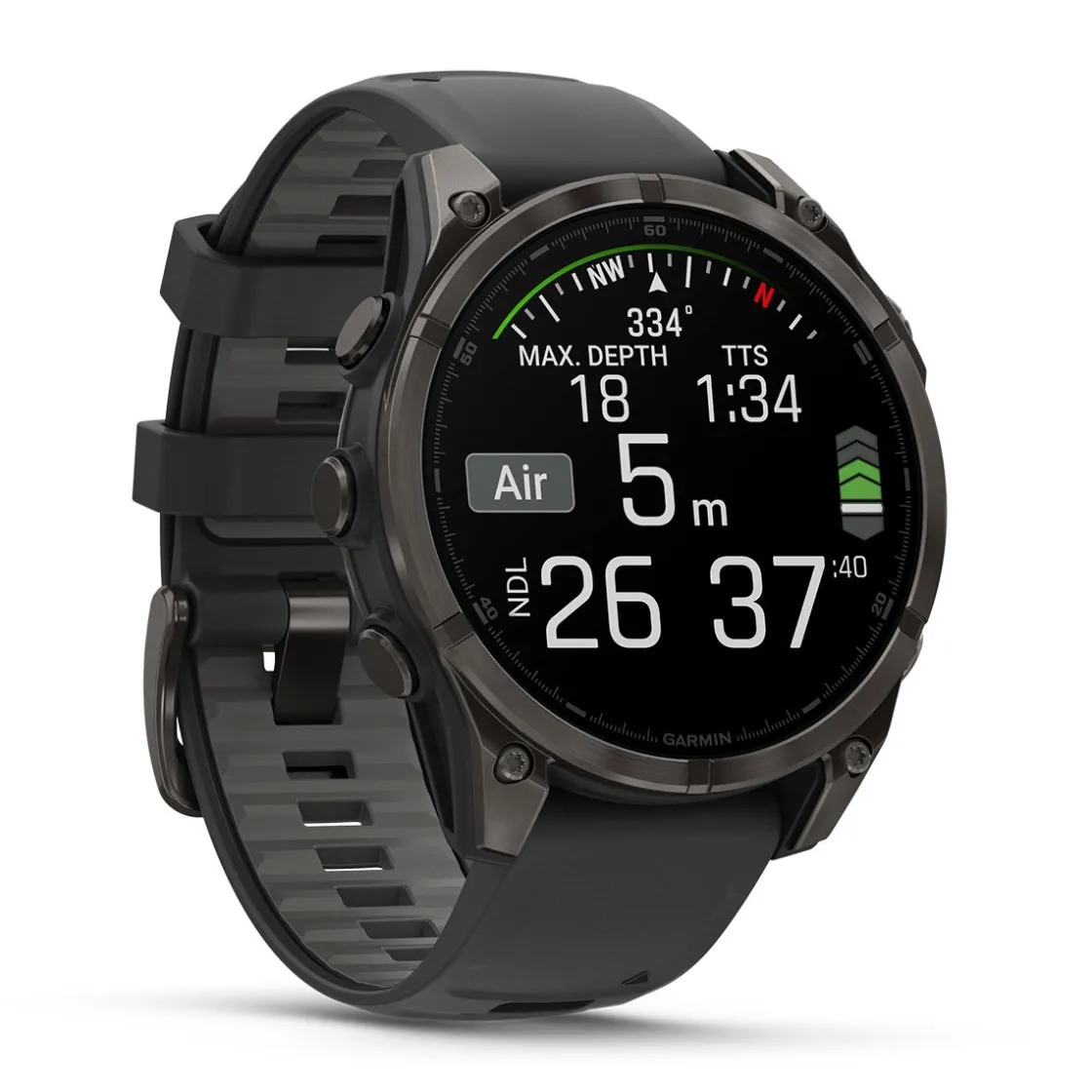 GARMIN Fenix 8 AMOLED Sapphire, 47 mm (Carbon Grey) New