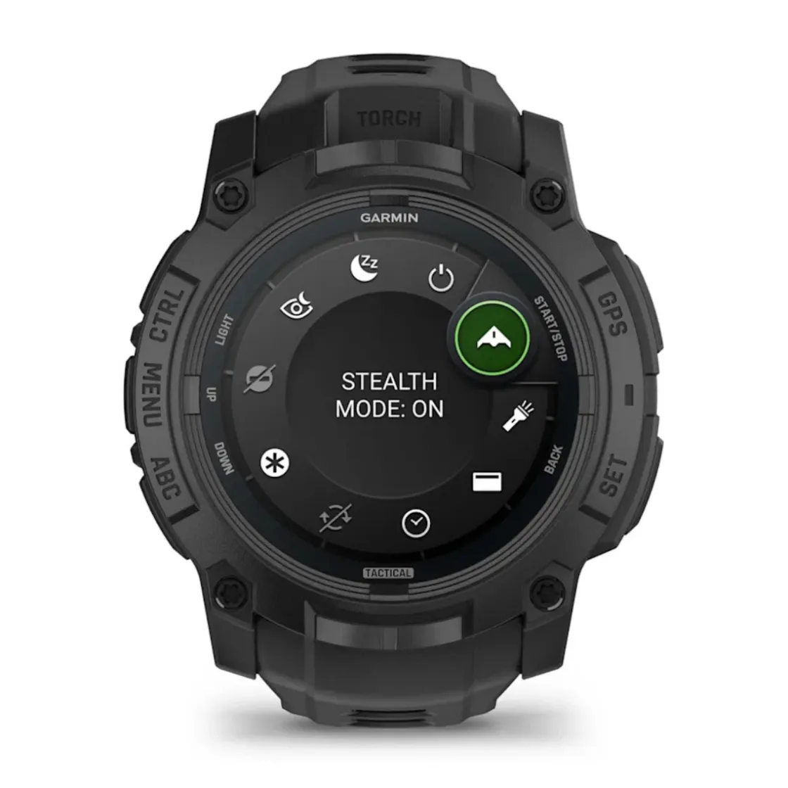 GARMIN Instinct 3 Tactical AMOLED 50mm GPS-smartwatch (Black)