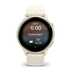 GARMIN Vivoactive 6 Smartwatch (Lunar Gold) Clearance