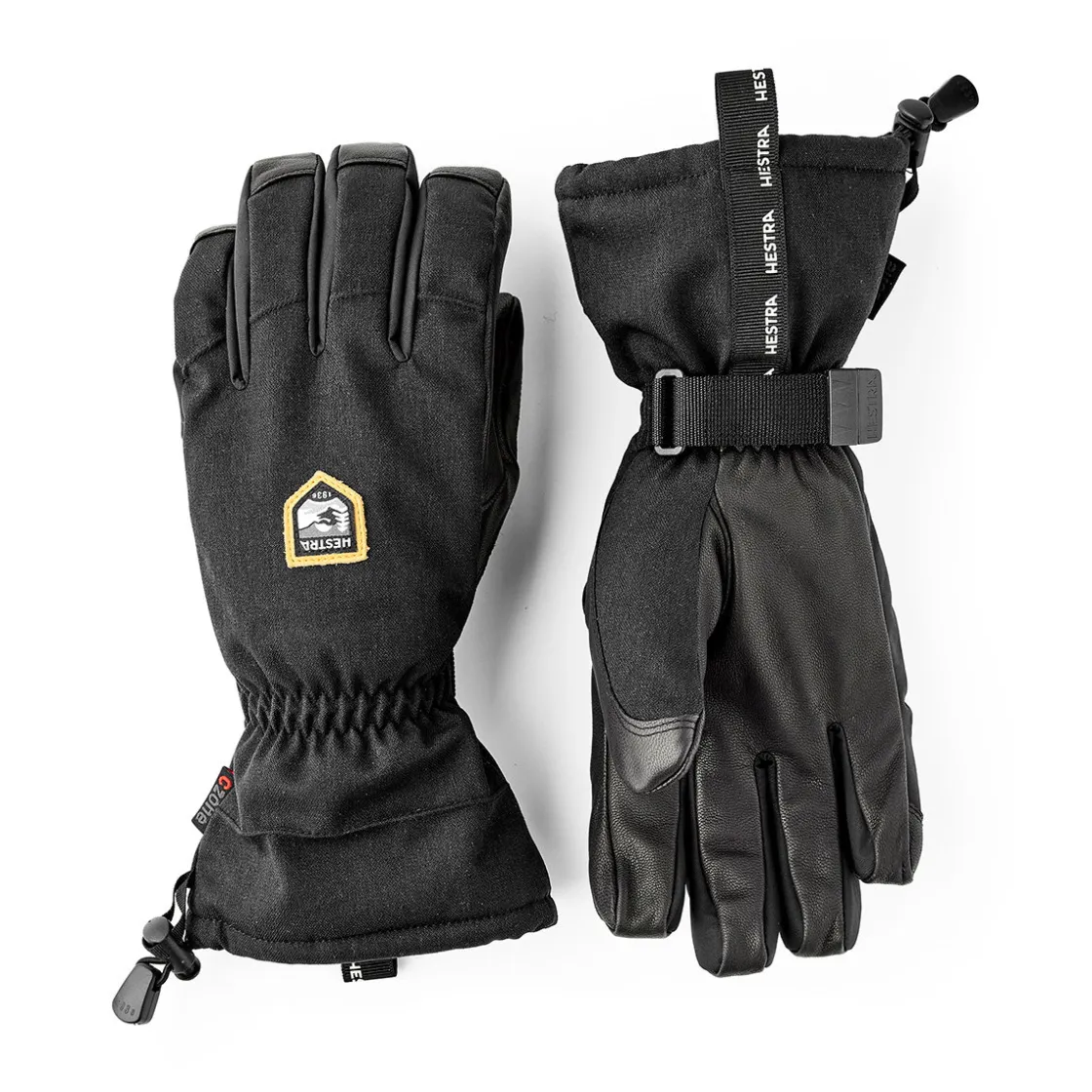HESTRA All Mountain Czone 5-finger skihandske, herre (Black) Outlet