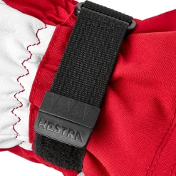 HESTRA Army Leather Heli Ski 5-finger skihandsker (Red) New