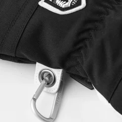 HESTRA Army Leather Heli Ski 5-finger skihandske (Black) Best
