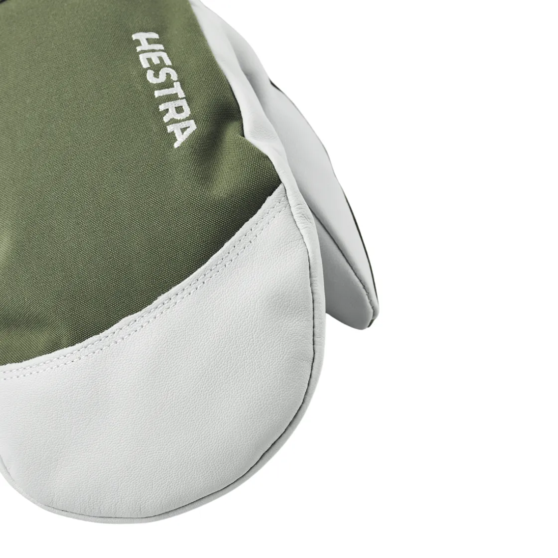 HESTRA Army Leather Heli Ski Mitts skiluffer (Olive)