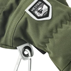 HESTRA Army Leather Heli Ski Mitts skiluffer (Olive)