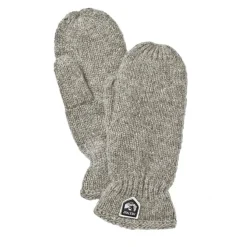 HESTRA Basic Wool Mitt uldvante (Grey) Hot