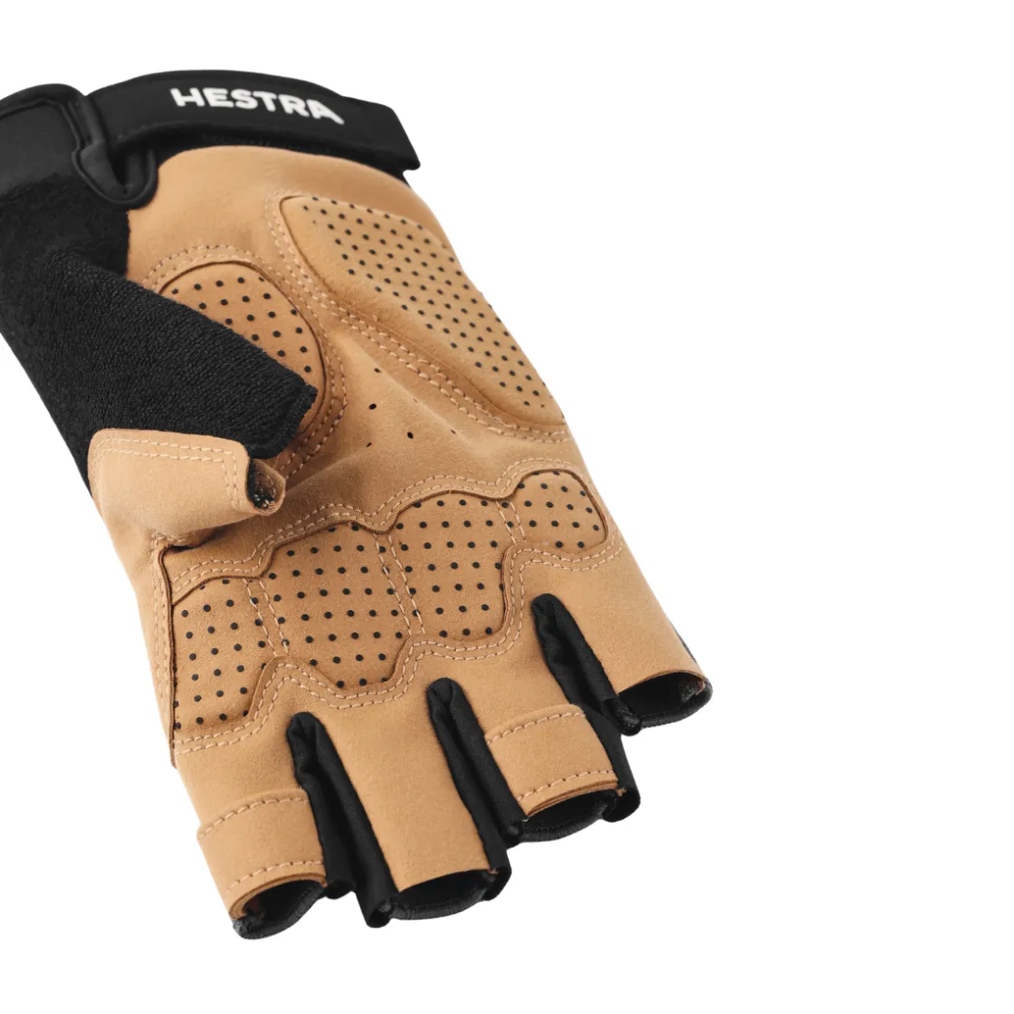 HESTRA Bike Guard D3O Short 5-Finger Cykelhandsker (Grey) Hot