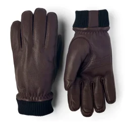 HESTRA Tore Deerskin handske, herre (Chocolate)