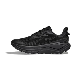 HOKA Challenger 8 GTX trailsko, dame (Black / Carbon Black) Clearance