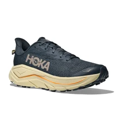 HOKA Challenger 8 trailsko, herre (Faded Navy / Pampass Grass) Outlet