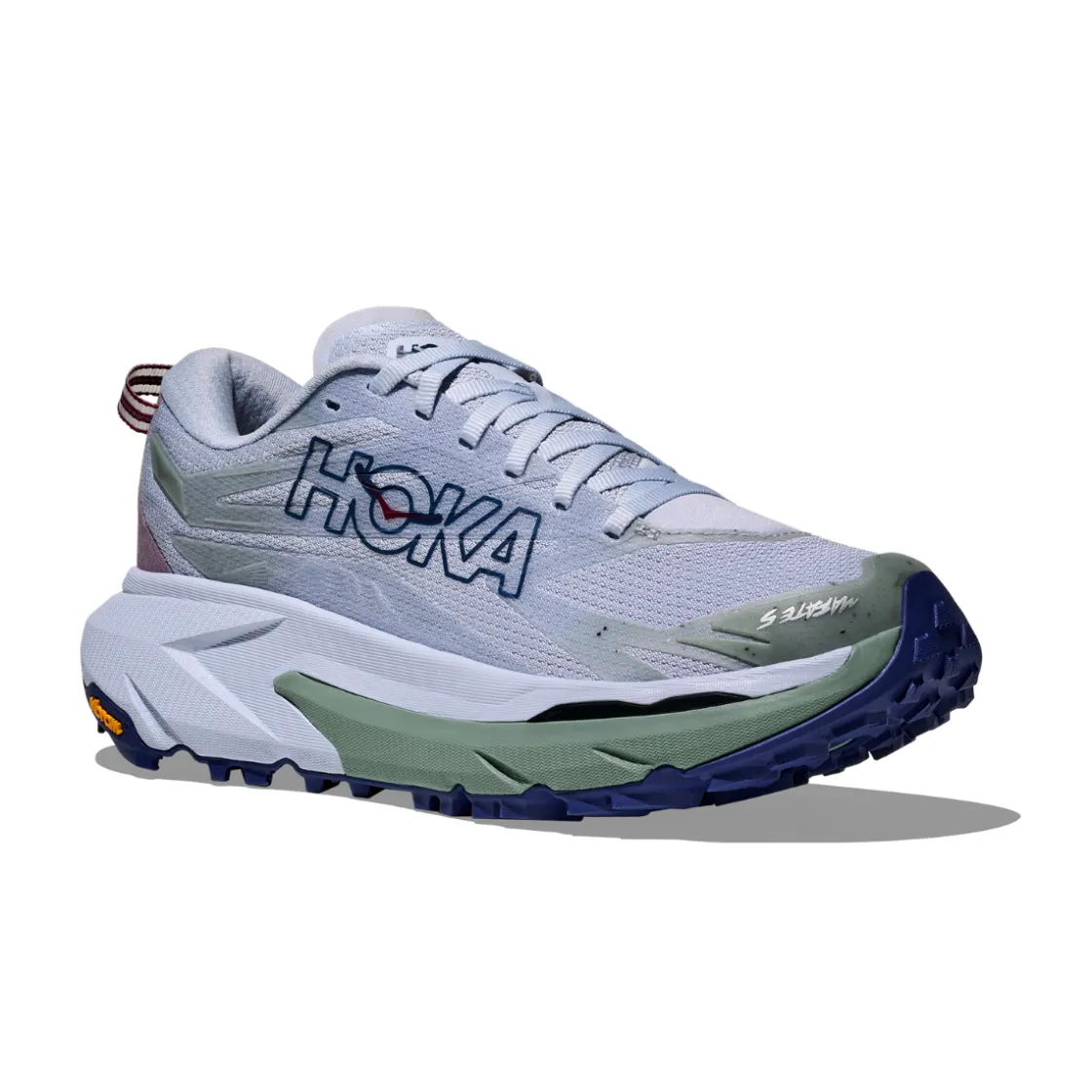 HOKA Mafate 5 trailsko, dame (AmbientBlue Rosemary) Discount