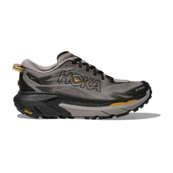HOKA Mafate 5 trailsko, herre (Cement Black) Best