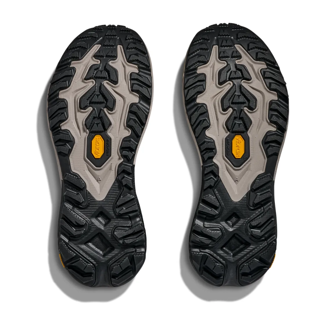 HOKA Mafate 5 trailsko, herre (Cement Black) Best