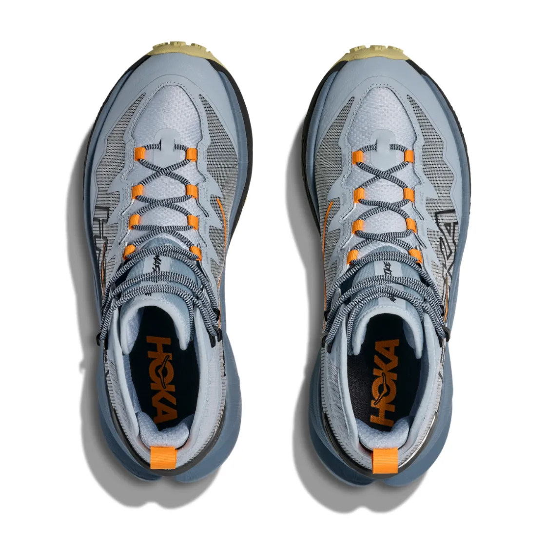 HOKA ONE ONE Mafate Hike vandrestøvle, herre (Mineral Blue / Tumeric) Online