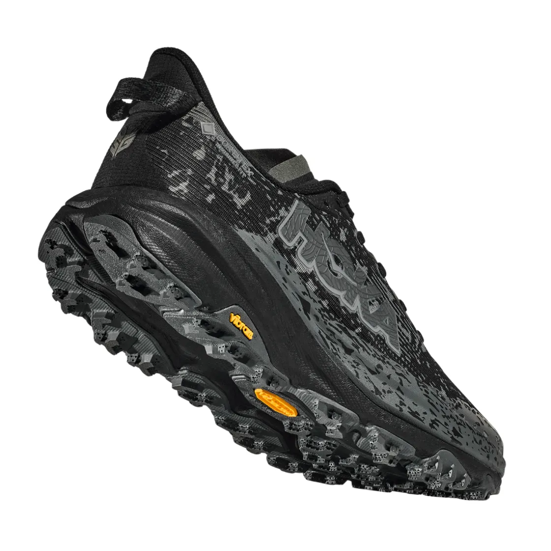 HOKA Speedgoat 6 GORE-TEX trailsko, herre (Black / Outer Orbit) Best