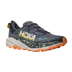 HOKA Speedgoat 6 trailsko, dame (Grey Skies) Clearance