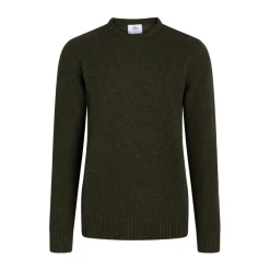 KLITMØLLER COLLECTIV Klitmøller Collective Aage Knit Sweater, herre (Olive) Outlet