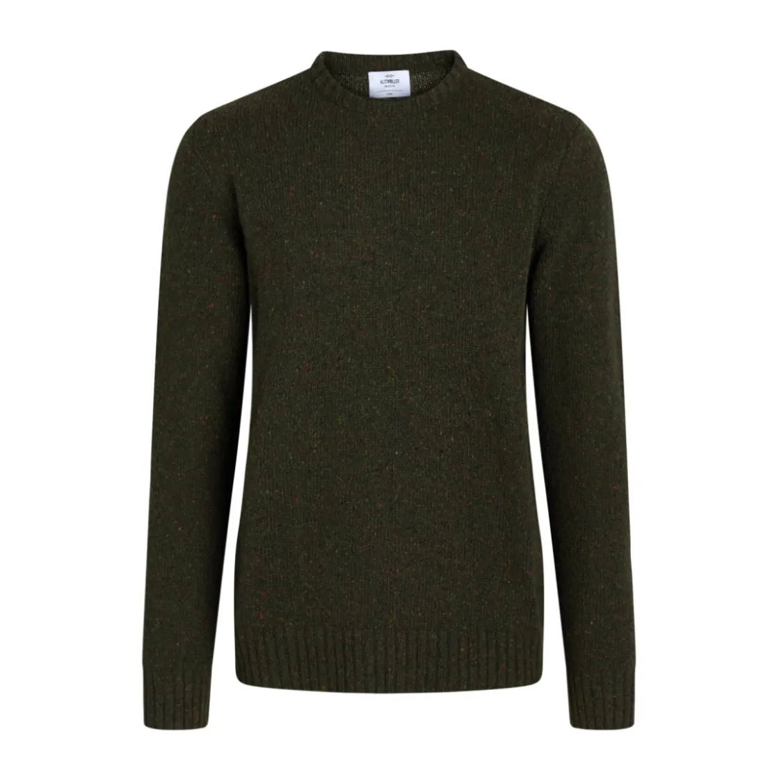 KLITMØLLER COLLECTIV Klitmøller Collective Aage Knit Sweater, herre (Olive) Outlet