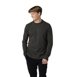 KLITMØLLER COLLECTIV Klitmøller Collective Aage Knit Sweater, herre (Olive) Outlet
