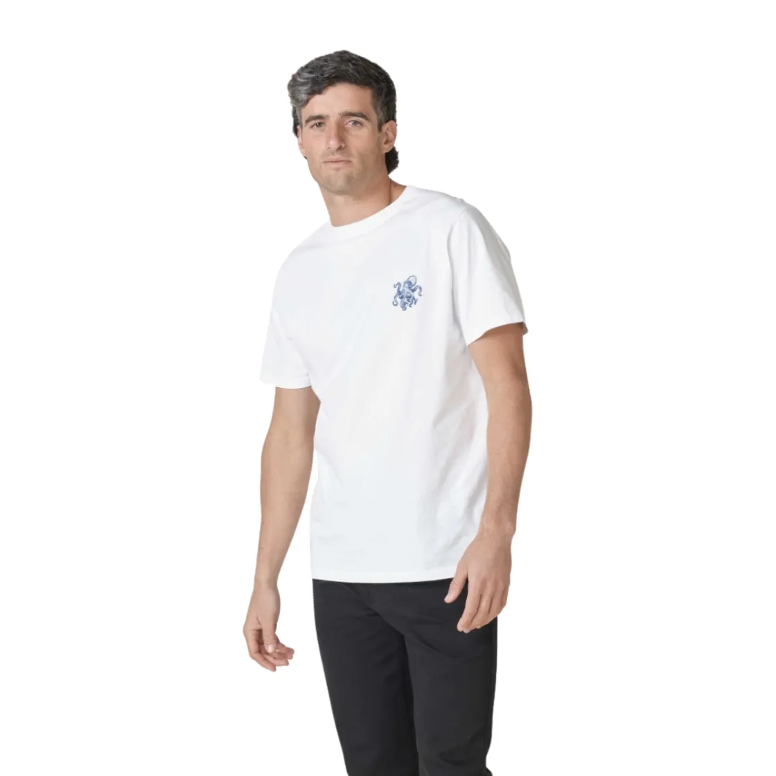 KLITMØLLER COLLECTIV Klitmøller Collective Adan T-shirt, herre (White)