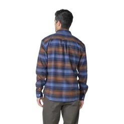 KLITMØLLER COLLECTIV Klitmøller Collective Bobby Shirt, herre (Navy Rust Check) Sale