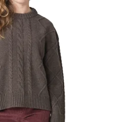 KLITMØLLER COLLECTIV Klitmøller Collective Eden Knit striktrøje, dame (Taupe) Outlet