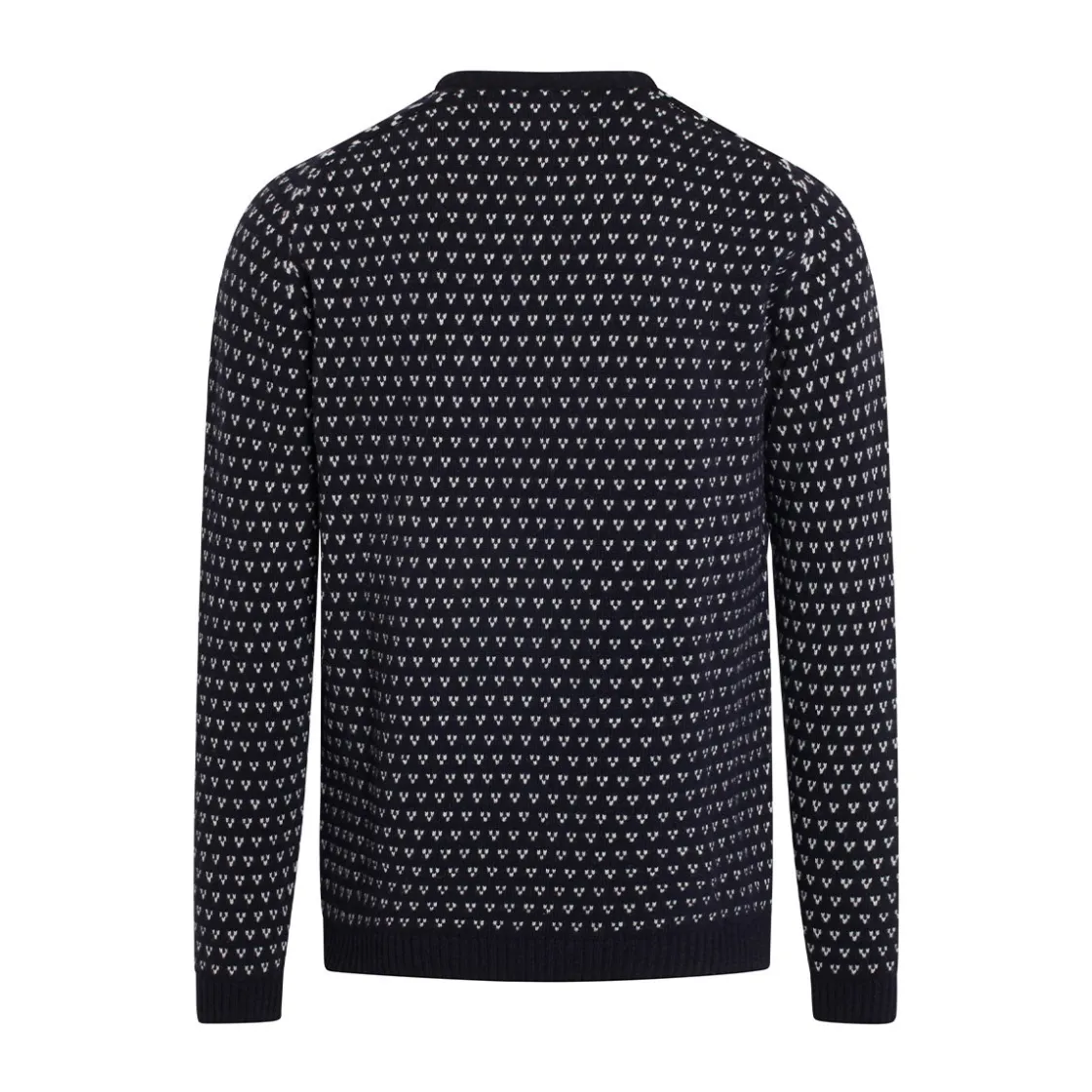 KLITMØLLER COLLECTIV Klitmøller Collective Hugo Knit sweater (Navy Cream) Hot