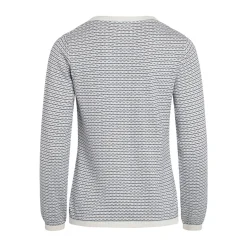 KLITMØLLER COLLECTIV Klitmøller Collective Silje Knit bluse, dame (Cream Navy) New