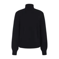 KLITMØLLER COLLECTIV Klitmøller Collective Svale Knit striktrøje, dame (Navy) Sale