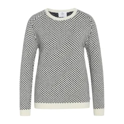 KLITMØLLER COLLECTIV Klitmøller Elaine Knit Sweater, dame (Cream Navy) Sale