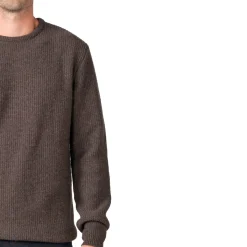 KLITMØLLER COLLECTIV Klitmøller Frede Knit sweater, herre (Taupe) Online