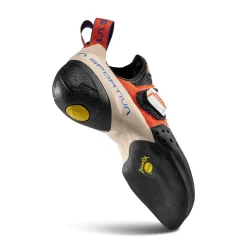 LA SPORTIVA Solution klatresko, dame (White/Lily Orange) Clearance