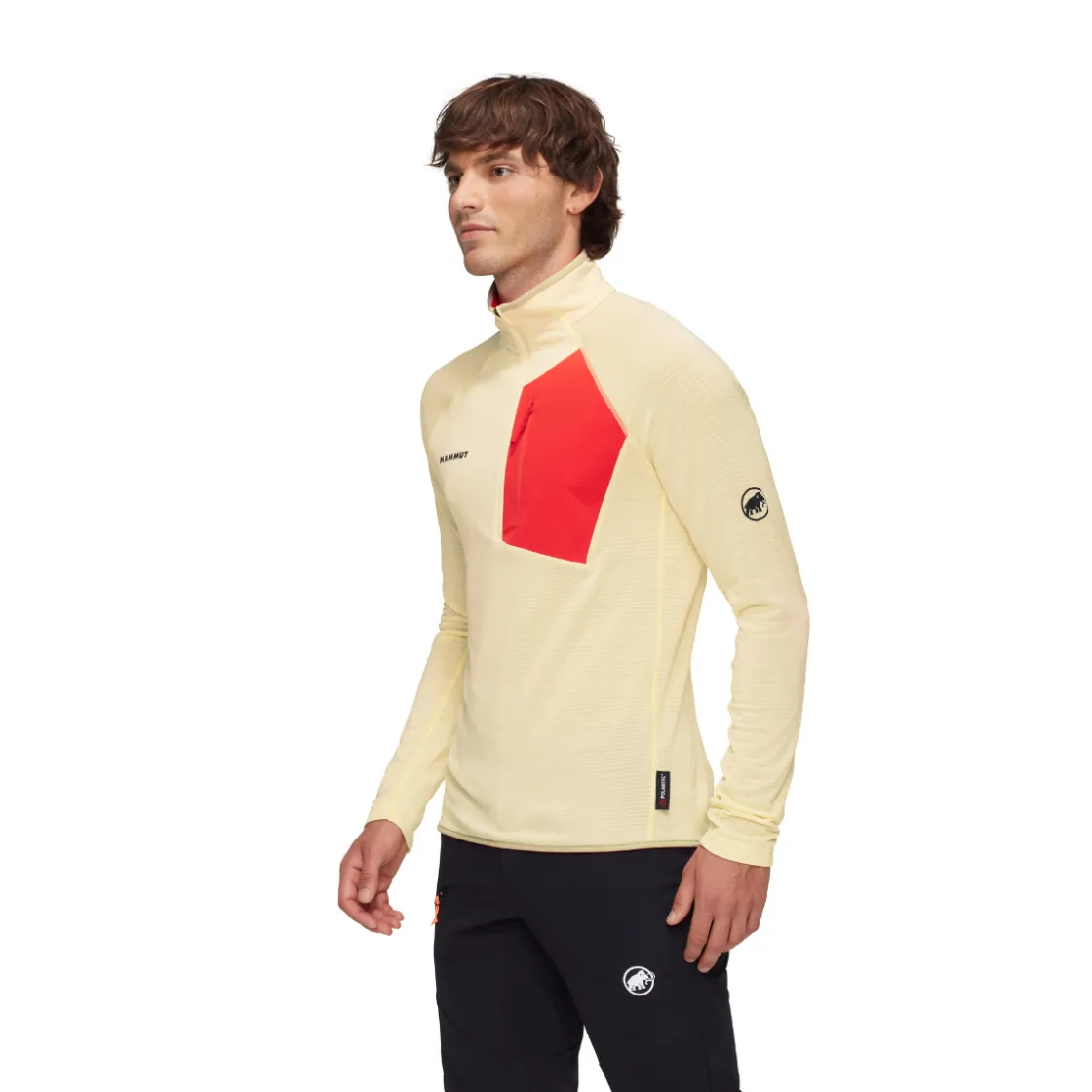 MAMMUT Aenergy Light Half Zip, herre (Alvatern Red) New