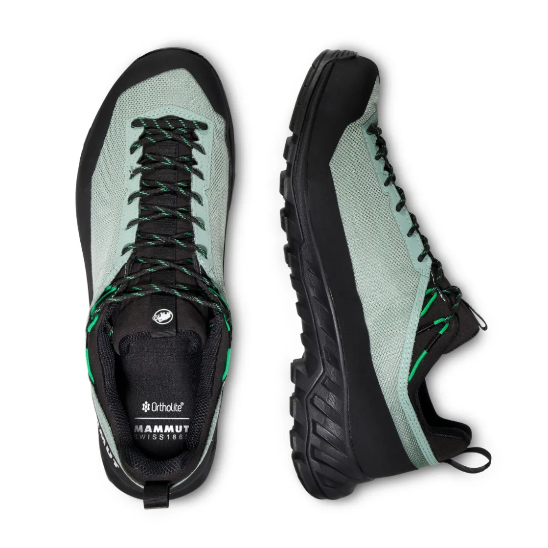 MAMMUT Alnasca IV Low GTX approachsko, herre (Deep Silver Sage / Pinea) Hot