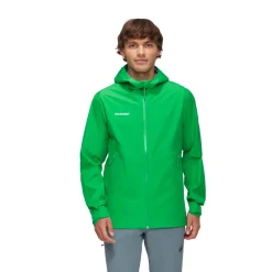 MAMMUT Alto Light HS Hooded skal- og regnjakke, herre (Pinea) Outlet