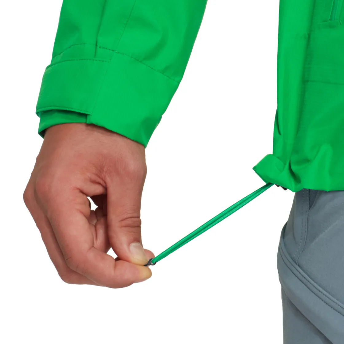 MAMMUT Alto Light HS Hooded skal- og regnjakke, herre (Pinea) Outlet