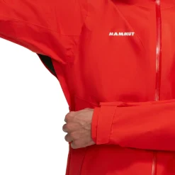 MAMMUT Alto Light HS Hooded Skal- og regnjakke, herre ( Red) Best
