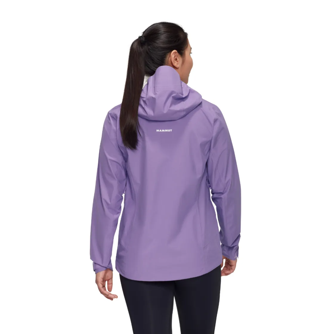 MAMMUT Alto Light HS Hooded Skal- og regnjakke, dame (Lavandin) Best